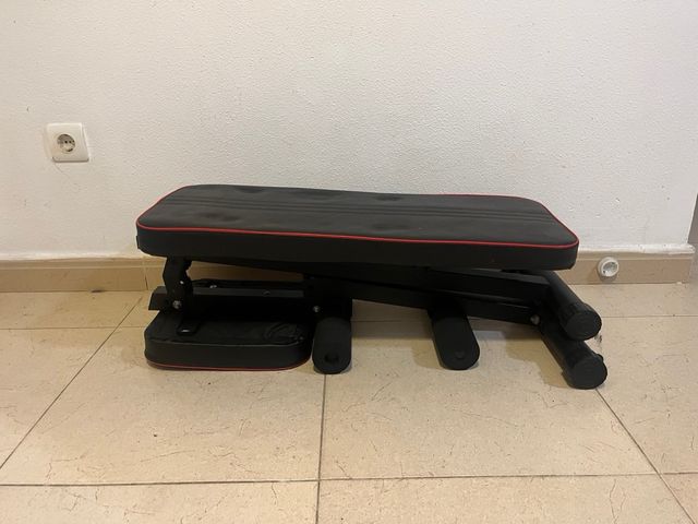 Banco de musculación plegable