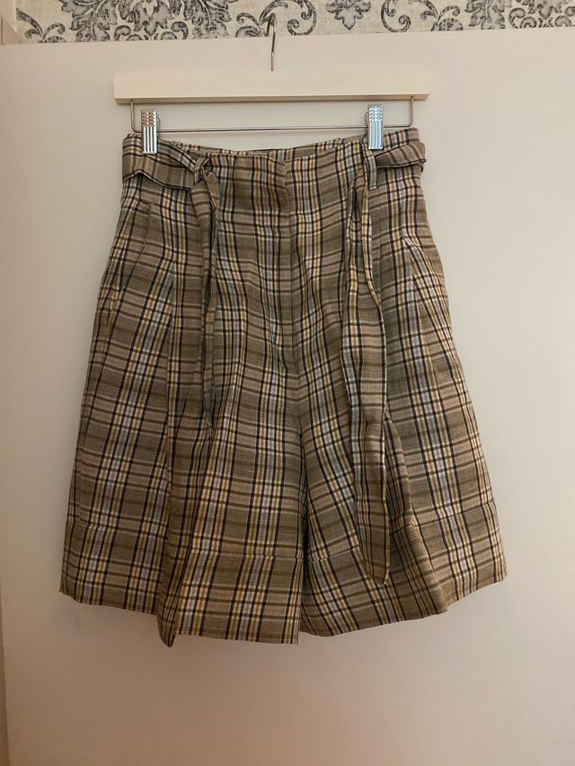 Pantalones cortos de cuadros