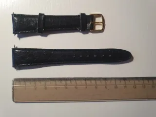 Cinturino Orologio Pelle Nero Vintage