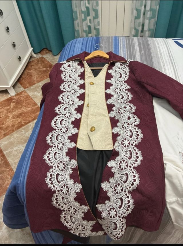 Disfraz época histórico talla única