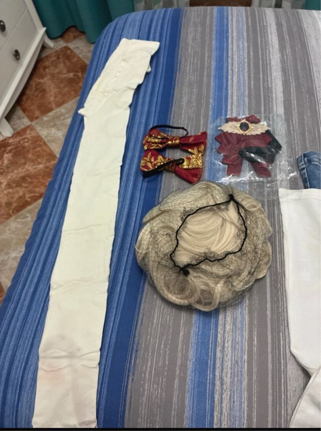 Disfraz época histórico talla única