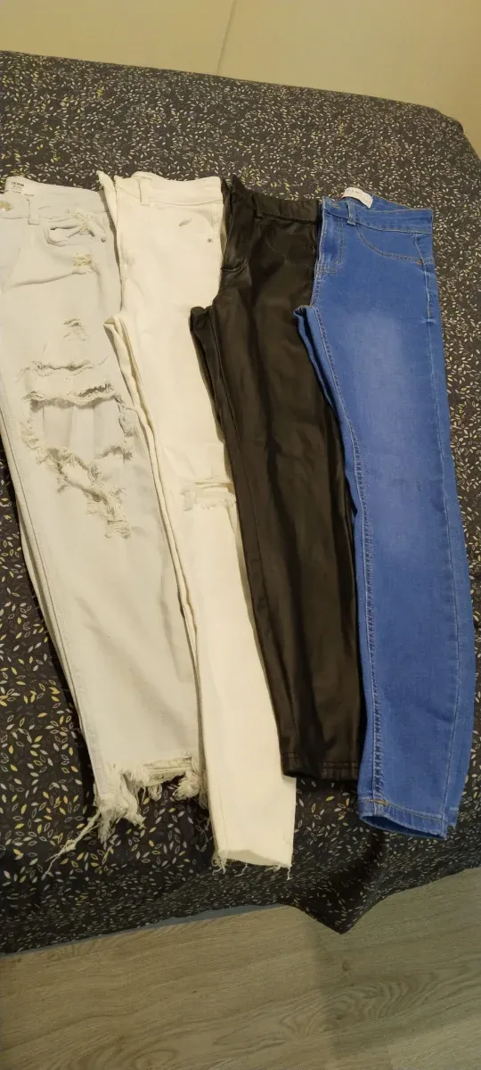 Lote 4 Pantalones Vaqueros