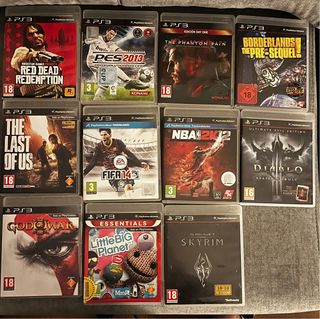 Lote 11 Juegos PS3