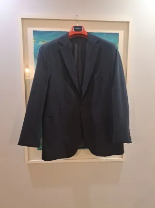 Americana azul marino Álvaro Moreno