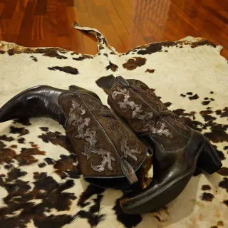 Stivali texani marroni