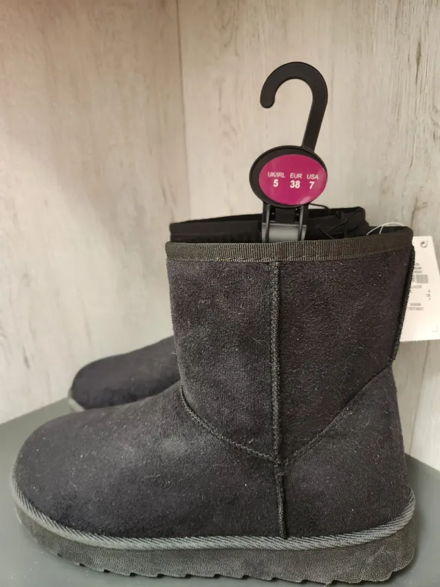 Botas de nieve negras