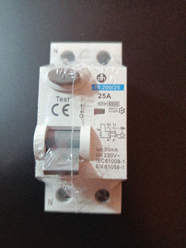 Interruptor Diferencial 25A DH 78.200/25