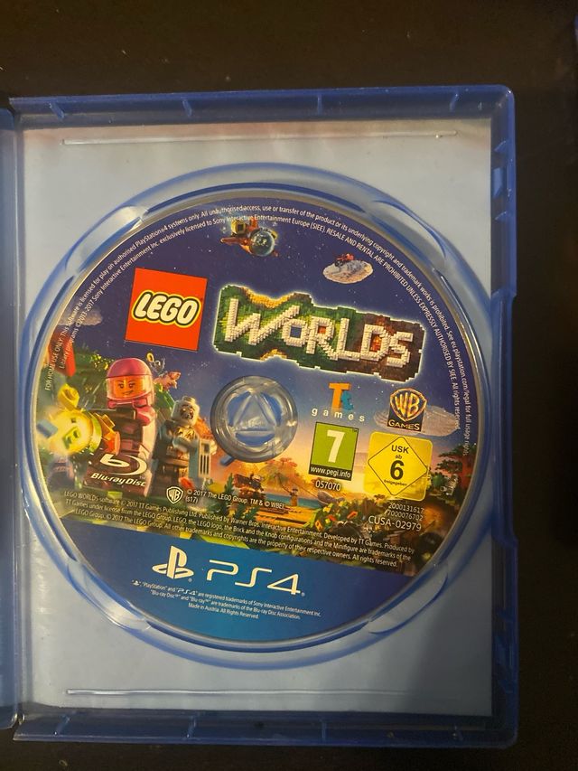 Lego Worlds PS4 Casi Sin Uso