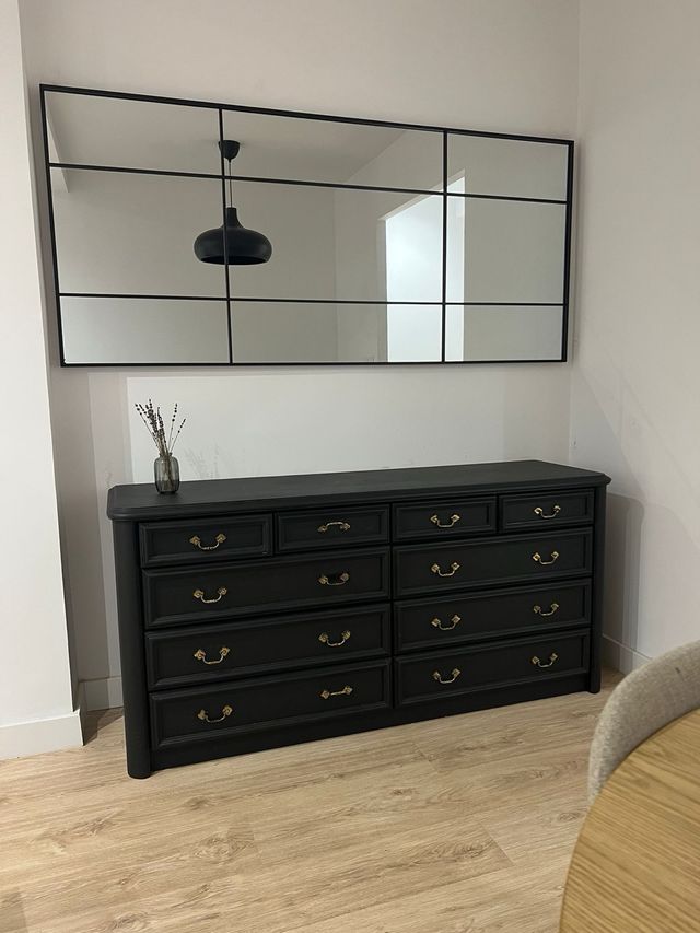 Cajonera Negra en Legno