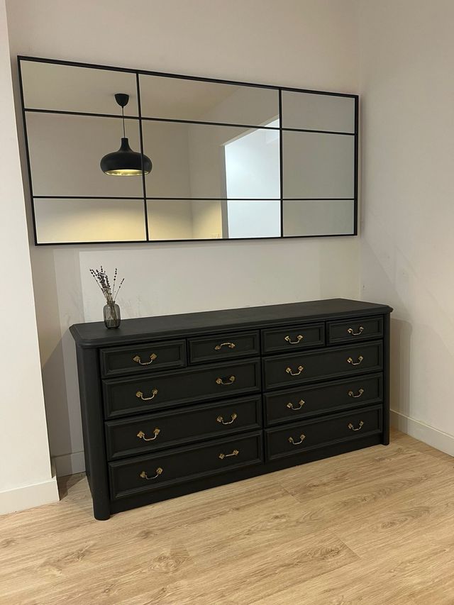 Cajonera Negra en Legno