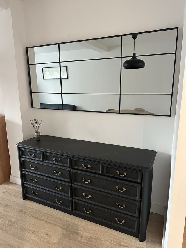 Cajonera Negra en Legno