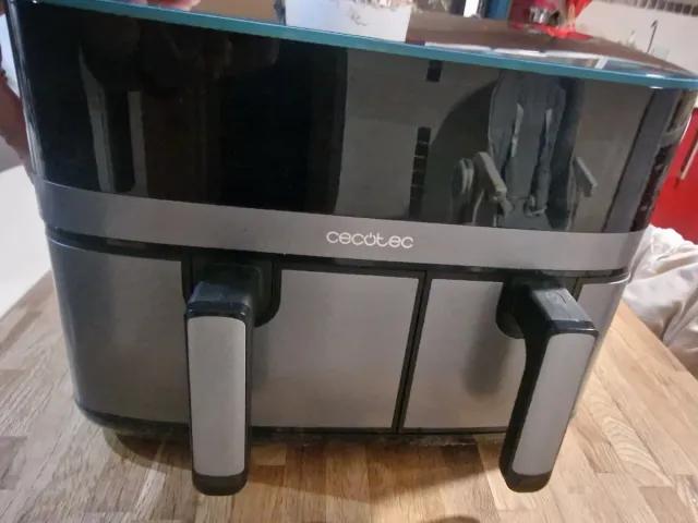 Cecotec Freidora Doble Bandeja 9L