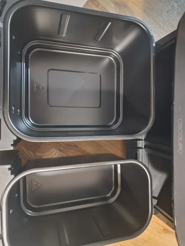 Cecotec Freidora Doble Bandeja 9L