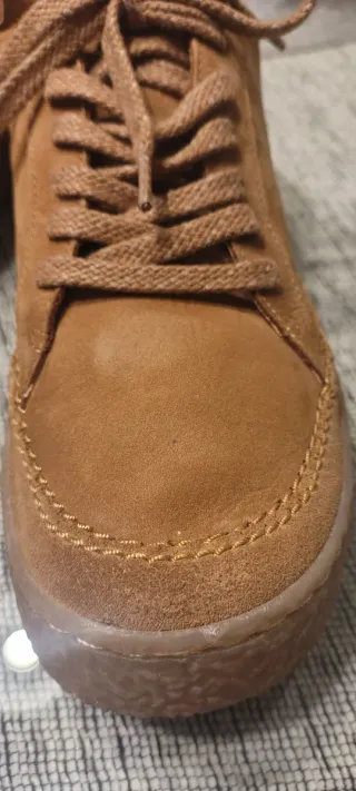 Zapatos Clarks Ante Camel Talla 37