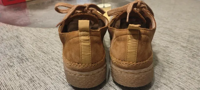 Zapatos Clarks Ante Camel Talla 37