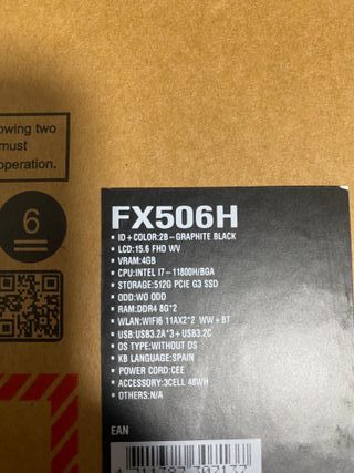 Portátil ASUS TUF F15