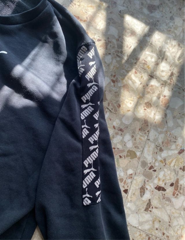 Felpa Puma Nera Taglia L