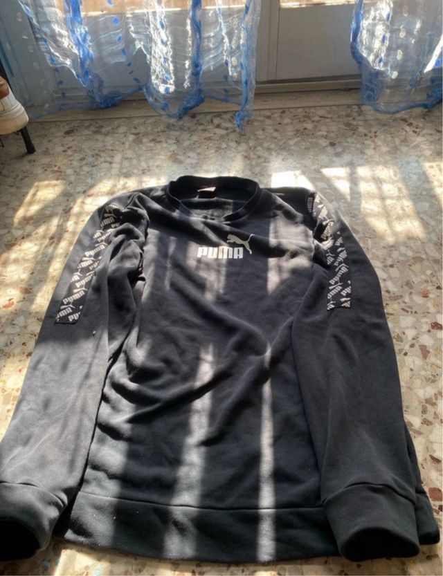 Felpa Puma Nera Taglia L