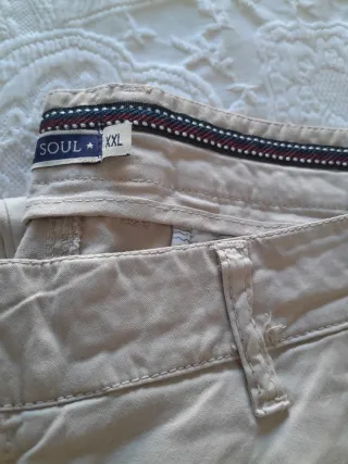 Lote 6 Pantalones Springfield Beige Talla M S L XX