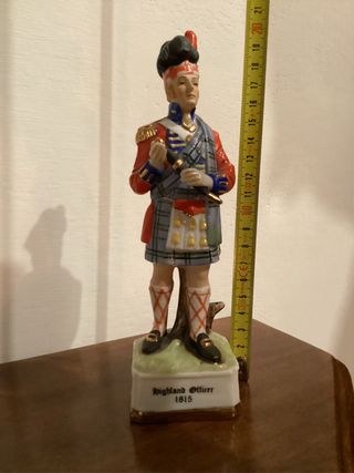 Soldatino Porcellana Bassano Ufficiale Highland