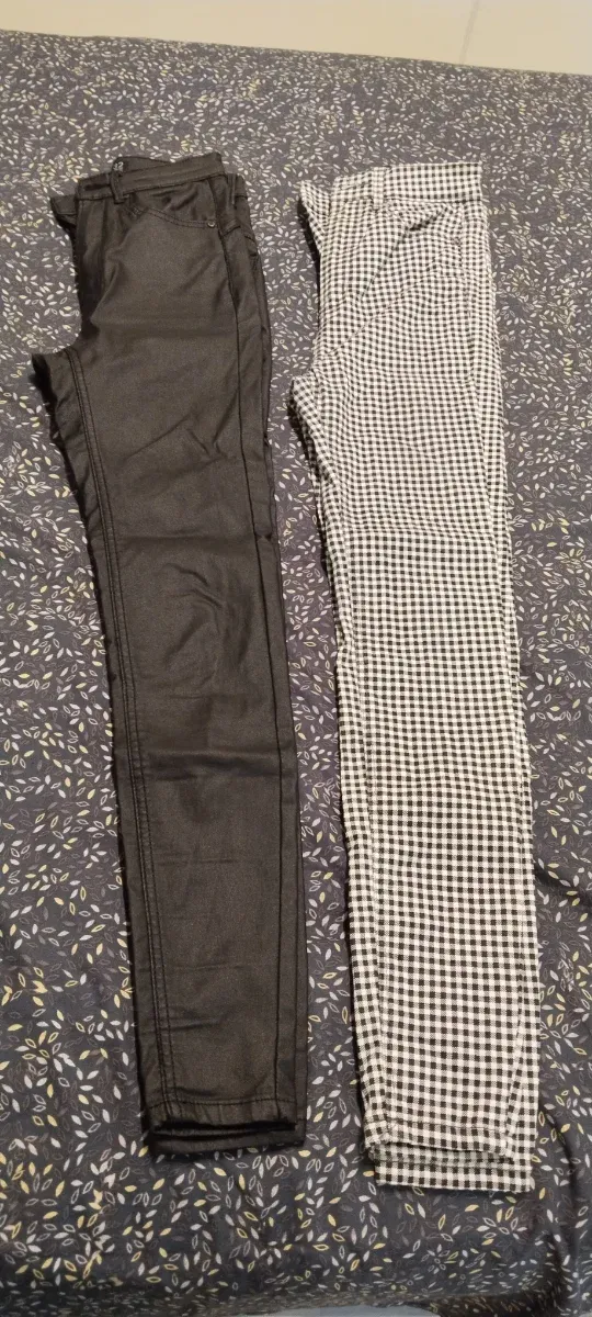 Lote 2 pantalones pitillo