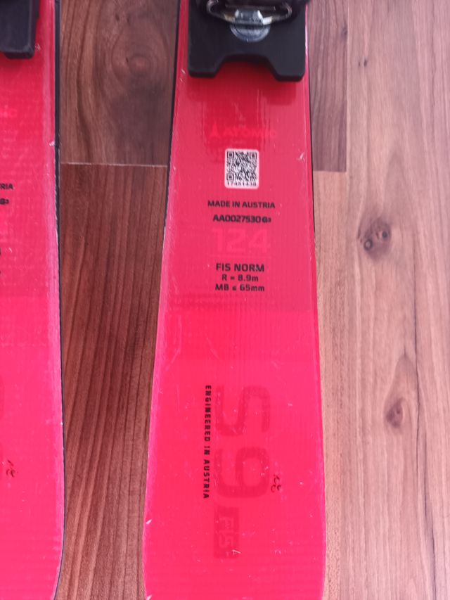 Esquí Competición Junior Slalom 124 135 151