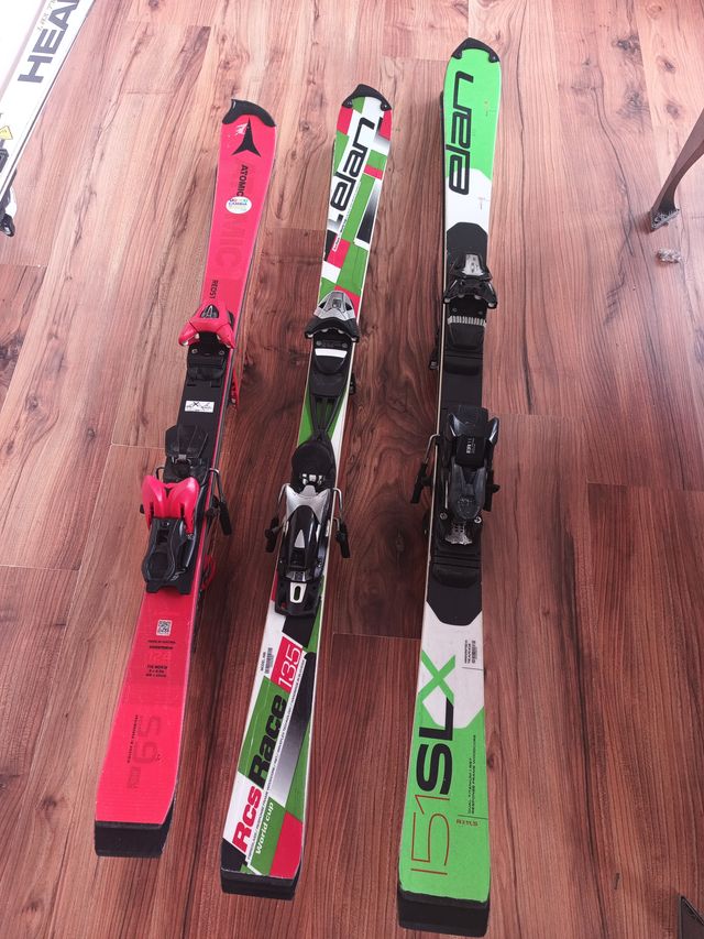 Esquí Competición Junior Slalom 124 135 151