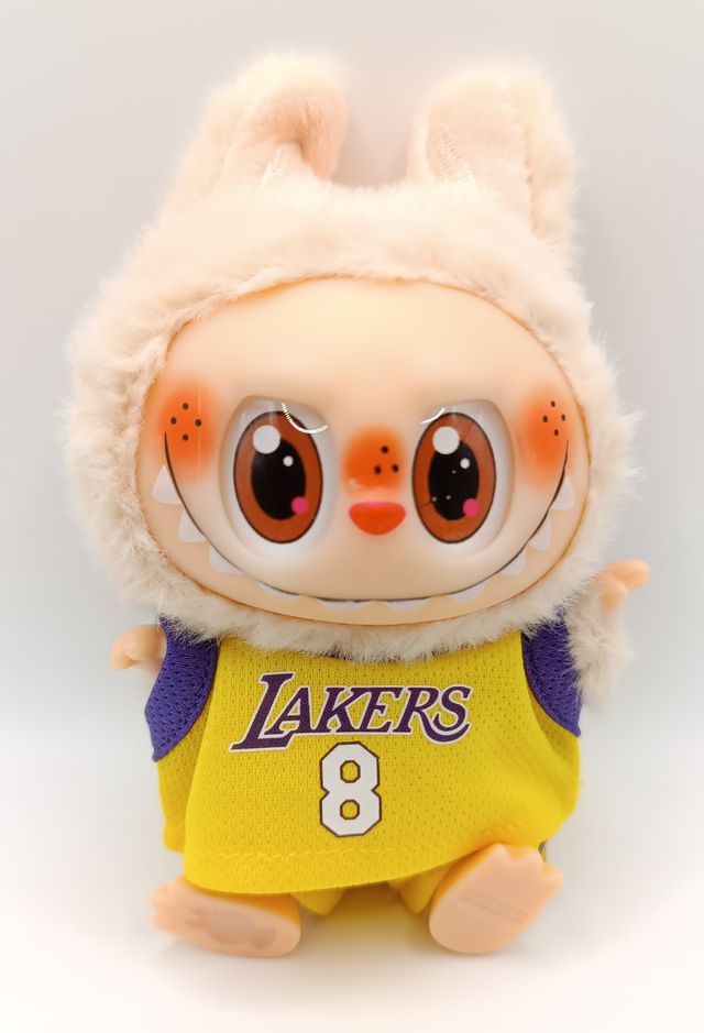 Vestito Labubu Outfit Lakers NBA Kobe Bryant NUOVO