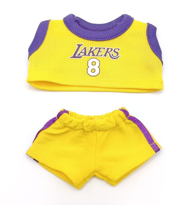 Vestito Labubu Outfit Lakers NBA Kobe Bryant NUOVO