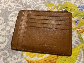 Portafoglio Lumberjack Vera Pelle Marrone