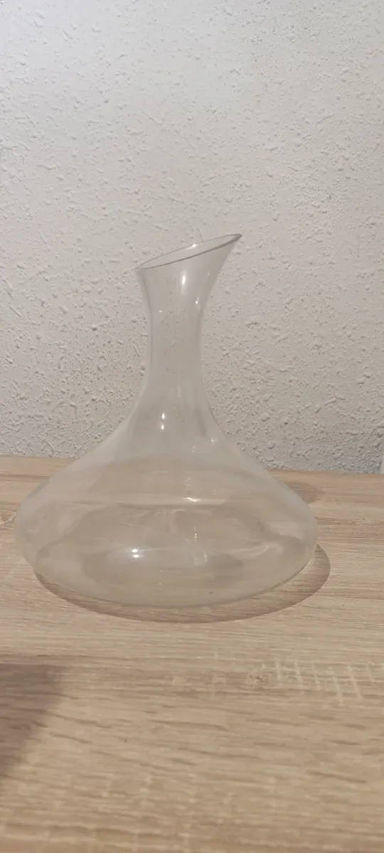 Decantador de vino de cristal