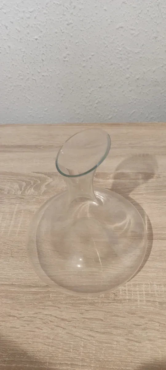 Decantador de vino de cristal