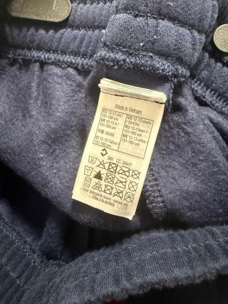 Pantalón chándal niña azul 12-13 años