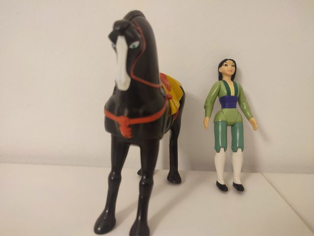 Giocattolo Figure Disney Mulan e Khan