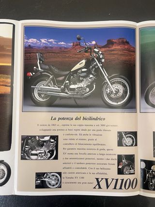 Depliant Yamaha XV1100 XV 750