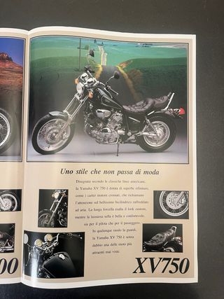 Depliant Yamaha XV1100 XV 750