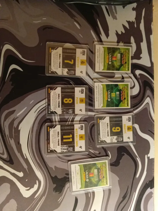 Pack 7 Cartas Futbol 2025