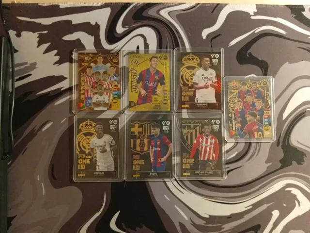 Pack 7 Cartas Futbol 2025