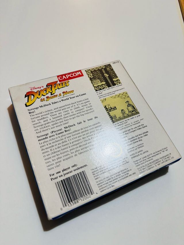 Videojuego Nintendo DuckTales Game Boy