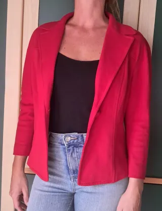 Giacca Blazer Benetton Rossa