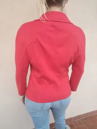 Giacca Blazer Benetton Rossa