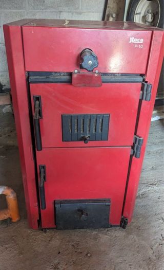 Caldera leña Roca P-10
