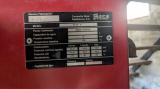 Caldera leña Roca P-10