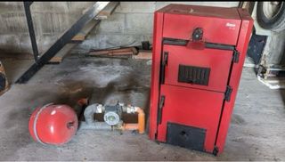 Caldera leña Roca P-10