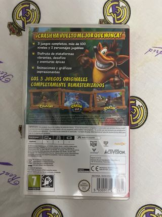 Crash Bandicoot N. Sane Trilogy Nintendo Switch