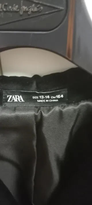 Americana terciopelo Zara niño 12-13 años