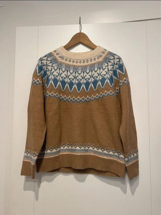 Jersey mujer apres-ski estampado