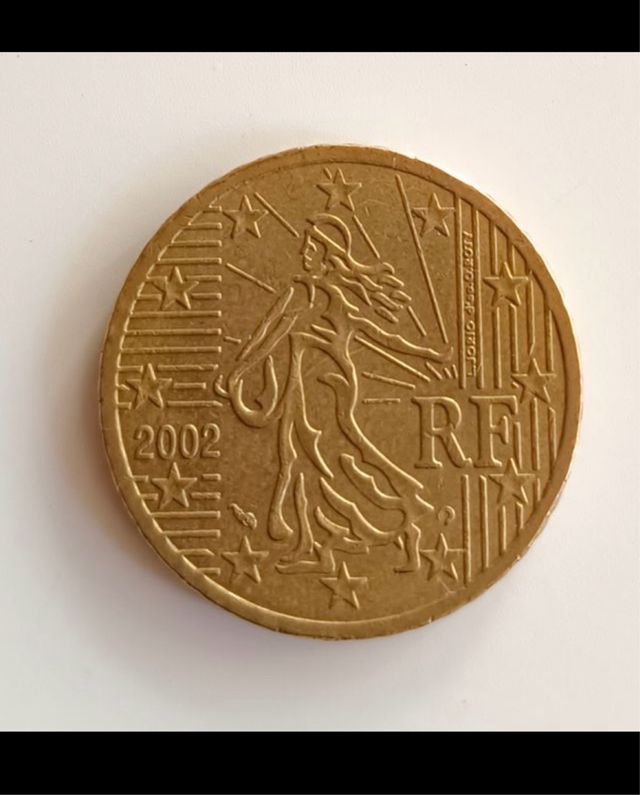 Moneda 50 céntimos Euro 2002 RF001 el precio no es