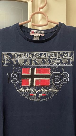 Camiseta Geographical Norway Talla M.
