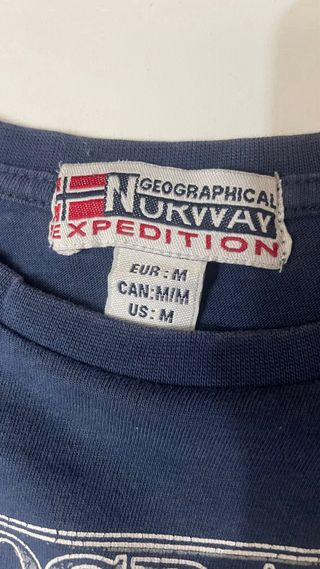 Camiseta Geographical Norway Talla M.